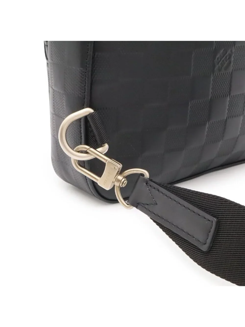 Louis Vuitton Damier Infini Avenue Sling Bag Onyx Black